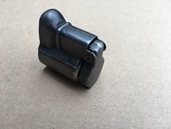 EXTREMELY RARE Hinged Muzzle cap for MP38 or early MP40. Price €975,-